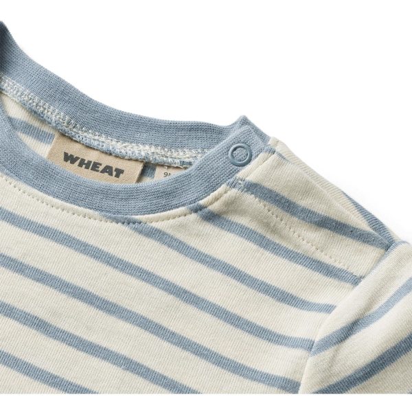 Wheat Shell Stripe T-shirt Tobias Supply