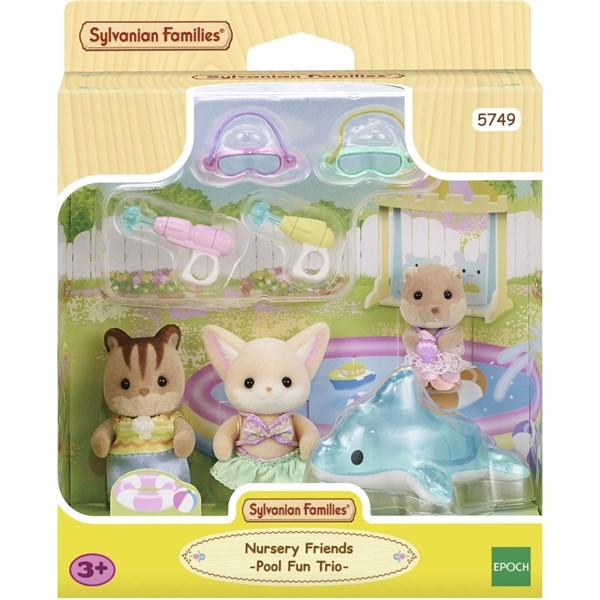 Sylvanian Families® Dagiskompisar - Simbassäng Trio Supply