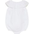 Hust & Claire Bebis White Magnolia Romper Online Sale