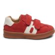 Bisgaard Bay V Kardborreband Sneakers Red Online Hot Sale