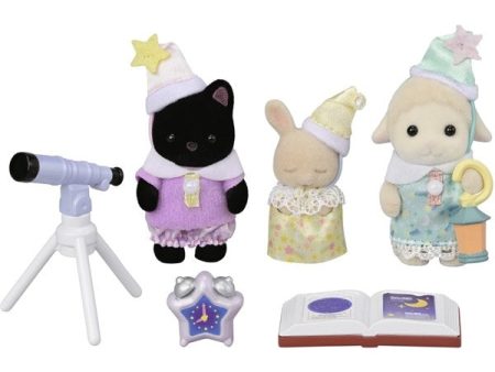 Sylvanian Families® Dagiskompisar - Sleepover Party Trio Fashion