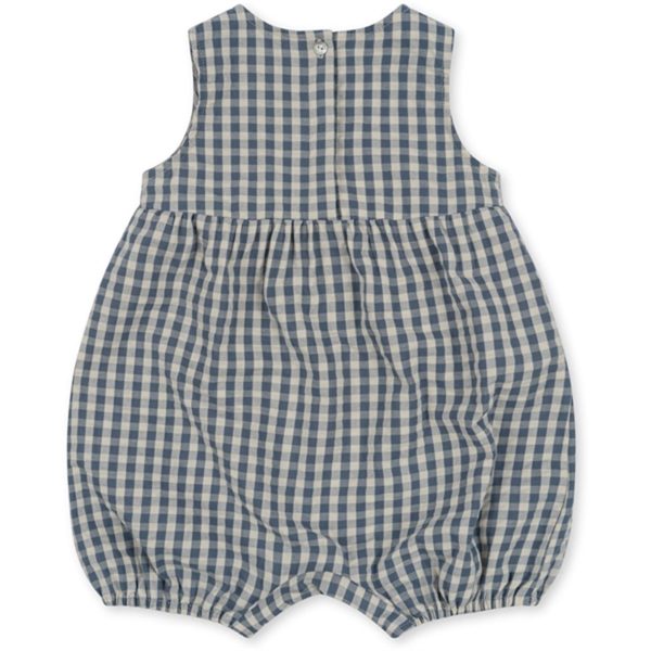 Konges Sløjd Captains Blue Check Kim Romper Sale