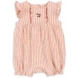 Konges Sløjd Amour Stripe Ellie Frill Romper on Sale