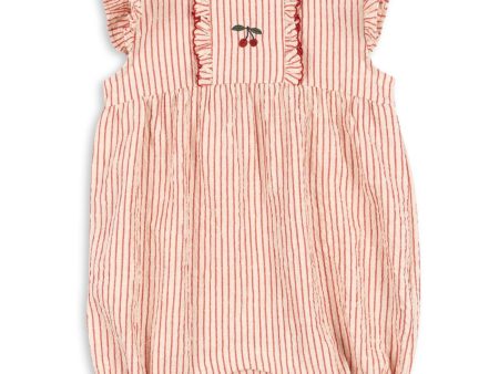 Konges Sløjd Amour Stripe Ellie Frill Romper on Sale