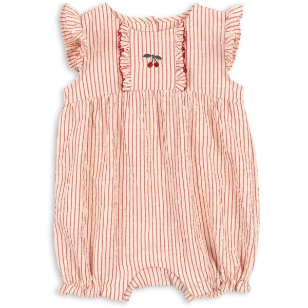 Konges Sløjd Amour Stripe Ellie Frill Romper on Sale