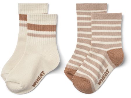 Wheat Sand 2 Pk Jamie Socks Supply