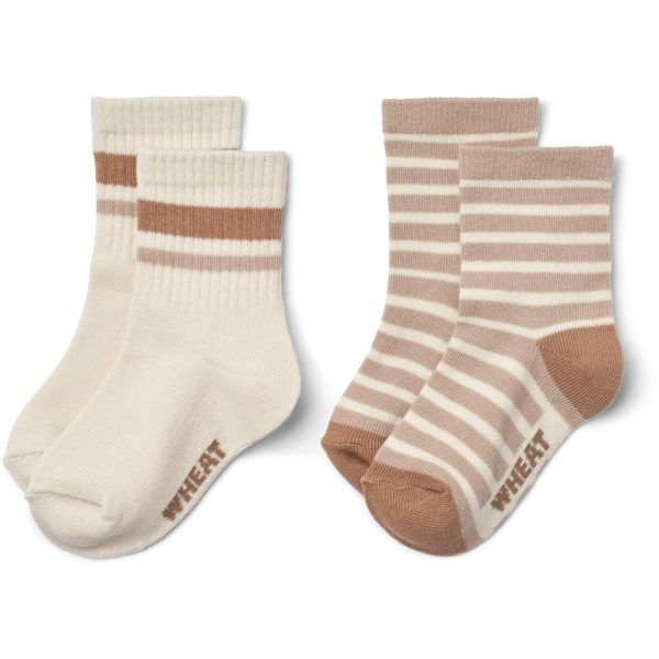 Wheat Sand 2 Pk Jamie Socks Supply