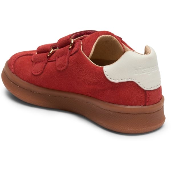 Bisgaard Bay V Kardborreband Sneakers Red Online Hot Sale