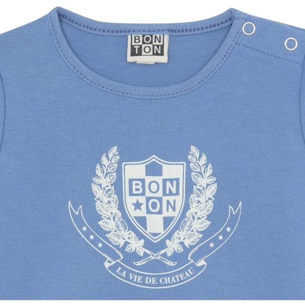 BONTON Bleu Trianon Tubog T-Shirt Fashion