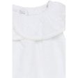 Hust & Claire Bebis White Magnolia Romper Online Sale