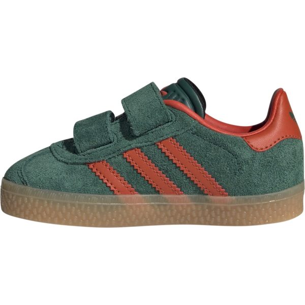 adidas Originals GAZELLE CF I Sneakers Collegiate Green   Preloved Red   Gum Hot on Sale