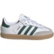 adidas Originals SAMBA OG EL I Sneakers Cloud White   Collegiate Green   Gum Sale