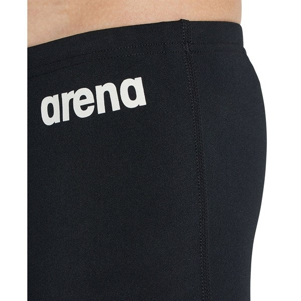 Arena Team Badeshorts Solid Black-White Online Hot Sale