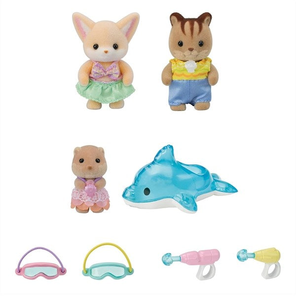 Sylvanian Families® Dagiskompisar - Simbassäng Trio Supply