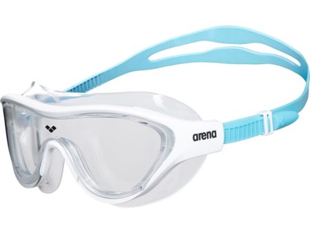 Arena The One Simglasögon Mask Jr Clear-White-Lightblue For Cheap