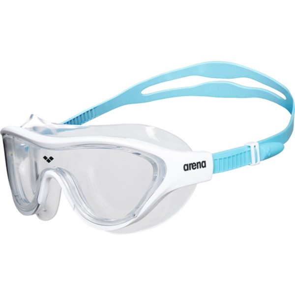 Arena The One Simglasögon Mask Jr Clear-White-Lightblue For Cheap