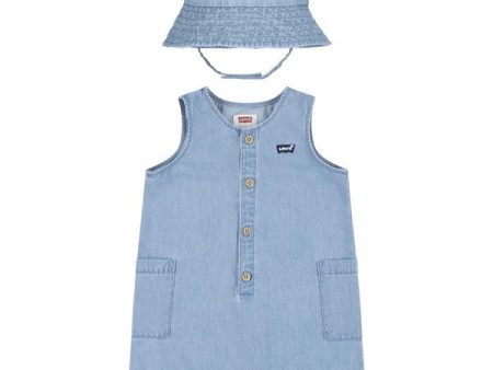 Levi s Denim Romper Og Bobbare Hatt Summer Wind Online Sale