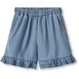 Fliink Light Denim Blue Hi Shorts Online Sale