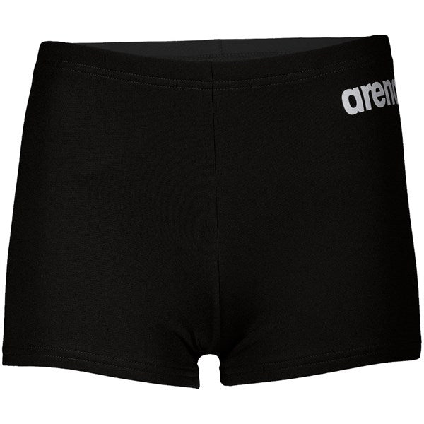 Arena Team Badeshorts Solid Black-White Online Hot Sale