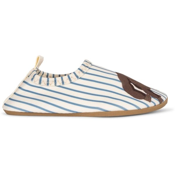 Konges Sløjd Aster Badskor Stripe Bluie Cheap