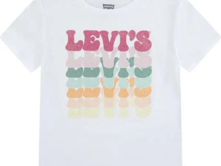 Levi s Organic Retro Levis T-Shirt Bright White Fashion