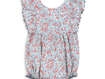 Konges Sløjd Bibi Blue Verbena Romper For Cheap