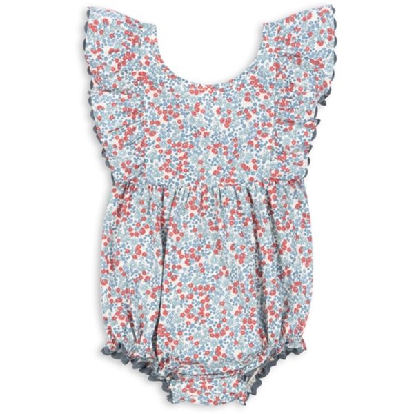 Konges Sløjd Bibi Blue Verbena Romper For Cheap