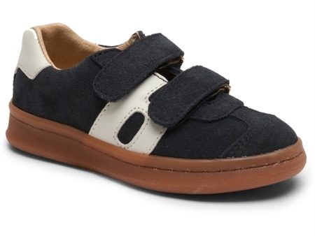 Bisgaard Bay V Kardborreband Sneakers Navy Fashion