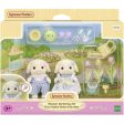 Sylvanian Families® Blomsterträdgårdsset - Flora Rabbit Brother & Sister Cheap