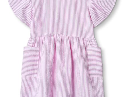 Fliink Cloud Dancer Rosa Stripe Ciao Stripe Klänning Sale