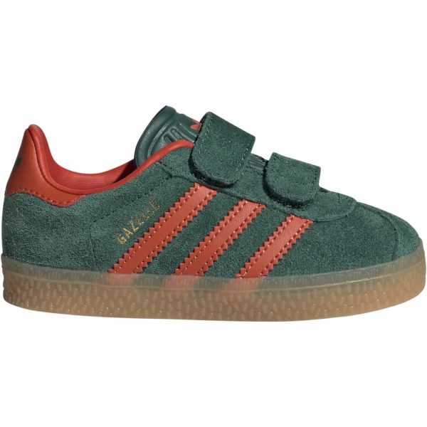 adidas Originals GAZELLE CF I Sneakers Collegiate Green   Preloved Red   Gum Hot on Sale