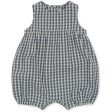 Konges Sløjd Captains Blue Check Kim Romper Sale