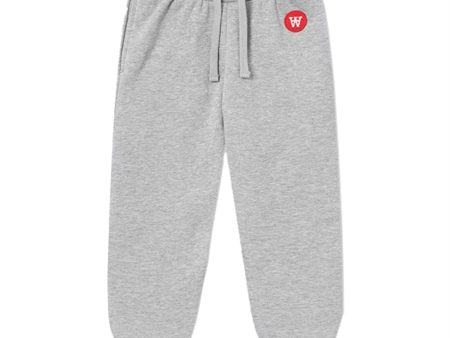 Wood Wood Grey Melange Ran Sweatpants Online Hot Sale