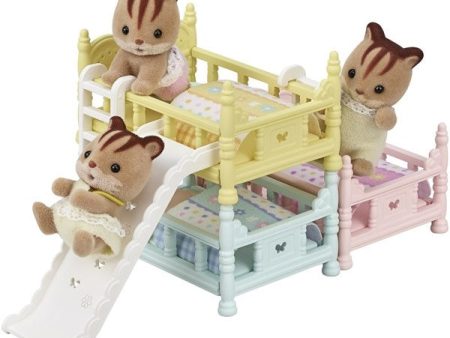 Sylvanian Families® Trippel Våningssäng Fashion