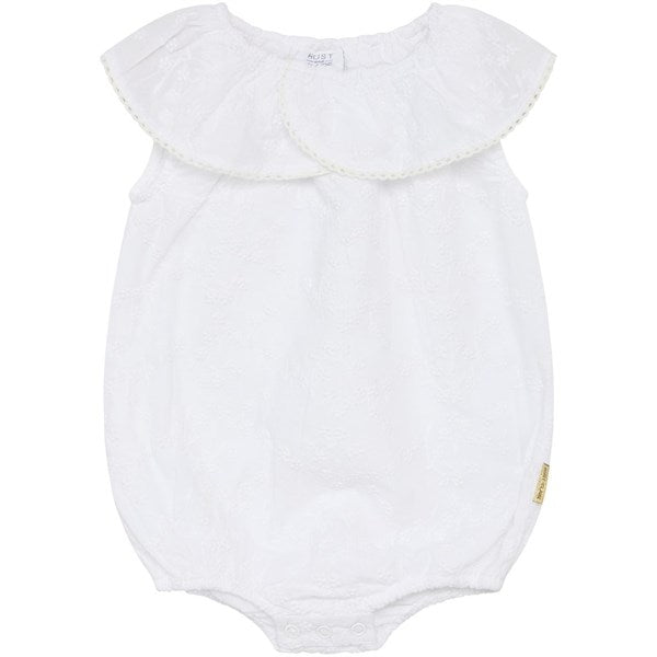 Hust & Claire Bebis White Magnolia Romper Online Sale