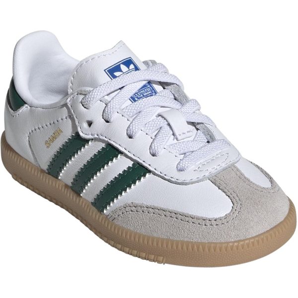 adidas Originals SAMBA OG EL I Sneakers Cloud White   Collegiate Green   Gum Sale