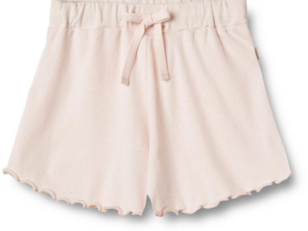 Wheat Soft Rose Rib Shorts Gertrud For Cheap