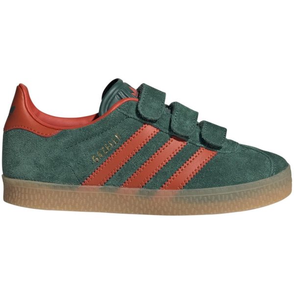 adidas Originals GAZELLE CF C Sneakers Collegiate Green   Preloved Red   Gum Hot on Sale