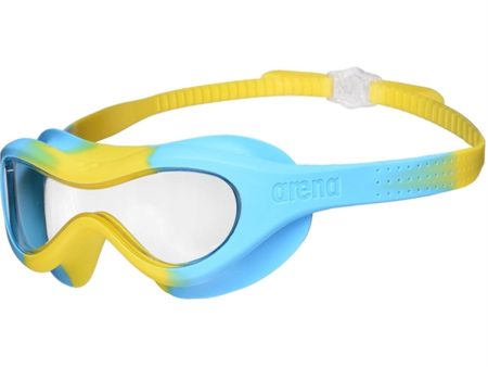 Arena Spider Simglasögon Kids Mask Clear-Yellow-Lightblue Sale