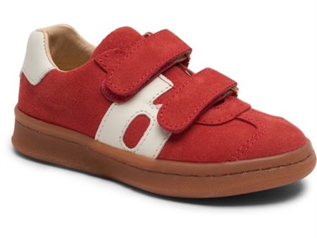 Bisgaard Bay V Kardborreband Sneakers Red Online Hot Sale