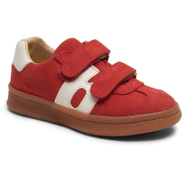 Bisgaard Bay V Kardborreband Sneakers Red Online Hot Sale