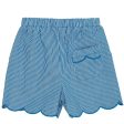 Copenhagen Colors Sharp Blue Stripe Shorts m. Deco Discount