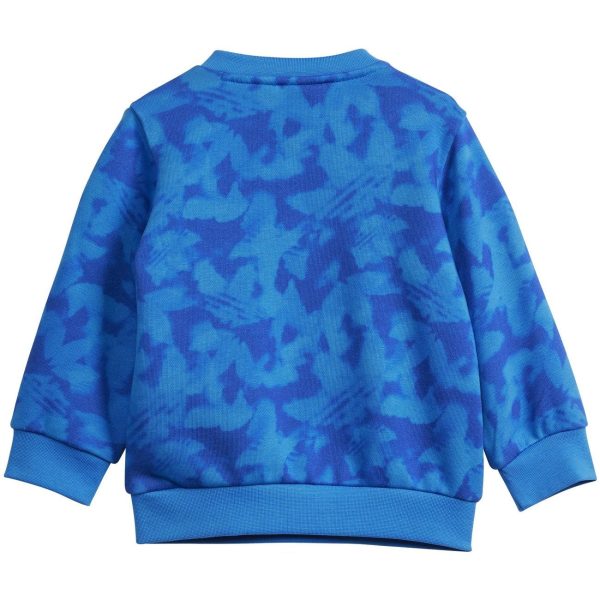 adidas Originals Blue Bird   Semi Lucid Blue Sweatset Cheap