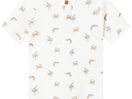 Lil Atelier Coconut Milk Crab Gio Slim T-Shirt Sale