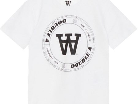 Wood Wood White Ola Tirewall T-Shirt Discount