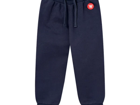 Wood Wood Navy Ran Sweatpants Online Hot Sale