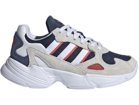 adidas Originals FALCON EL C Sneakers Cloud White   Night Indigo   Red Cheap