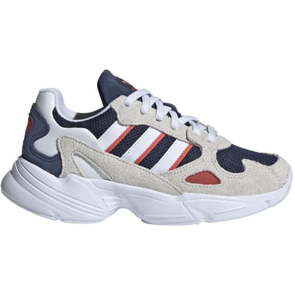 adidas Originals FALCON EL C Sneakers Cloud White   Night Indigo   Red Cheap