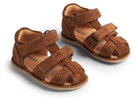 Wheat Sandal Closed Toe Baya Cognac Online