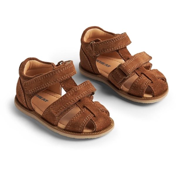 Wheat Sandal Closed Toe Baya Cognac Online